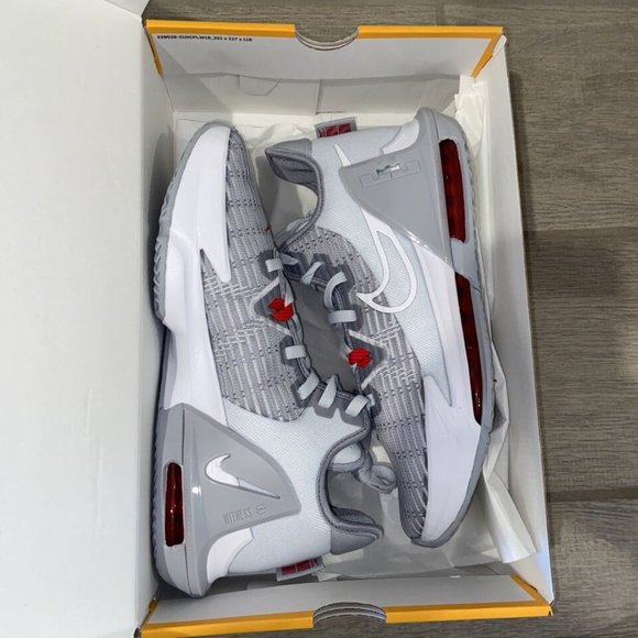 Nike LEBRON WITNESS 6 Pure Platinum🔥New Mens Gray Basketball Shoes CZ4052-003 - Picture 7 of 10